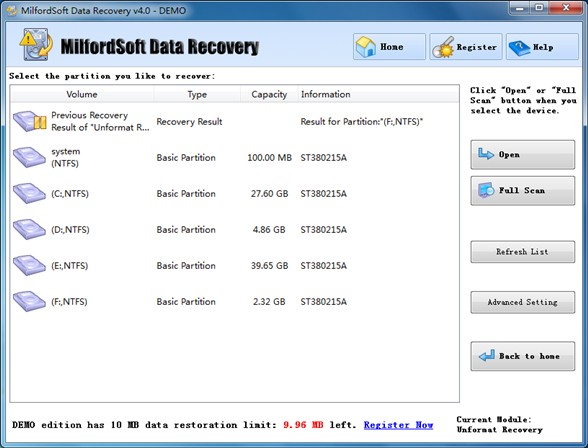 Windows data recovery software1